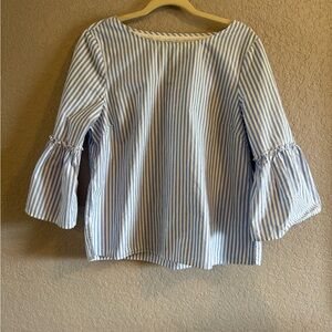 Vineyard Vines Blue and White Striped Blouse